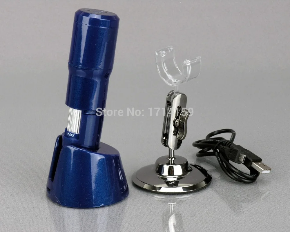 Цифровой микроскоп с зумом 200x2 МП и поддержкой IOS Android|usb digital microscope|microscope supportwireless