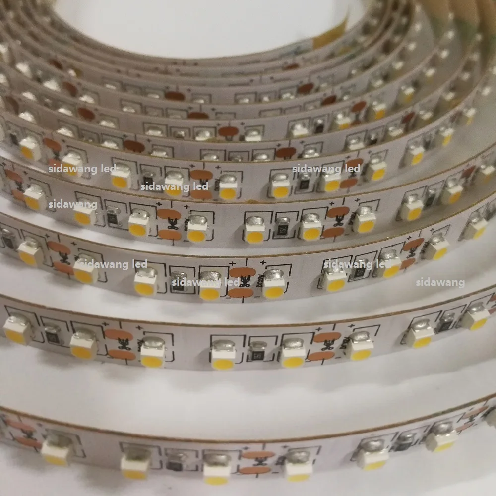 Светодиодная лента CRI >95 + Ra 10 мм 3528SMD 12 в пост. Тока 5 м 120 светодиодов/м IP20 гибкая