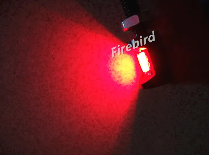 2 х водонепроницасветодиодный светодиодные лампы для номерного знака холодный