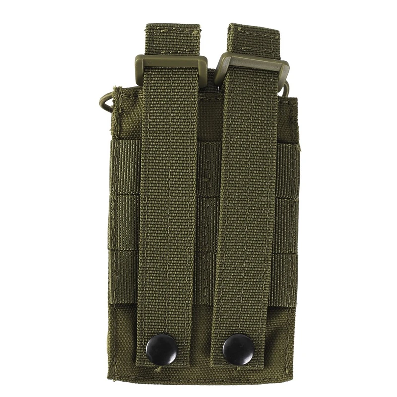 Тактический Molle Walkie-talkie Pouch Interphone Storage Bag Открытый Molle Radio Pouch для военного использования Walkie-Talkie Чехол-держатель