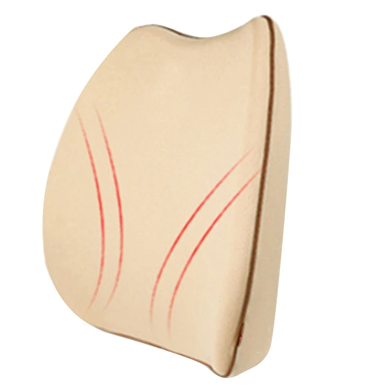 Подушка для поясничного отдела позвоночника с памятью формы для стульев, автомобильных сидений, домашнего офиса и облегчения боли.