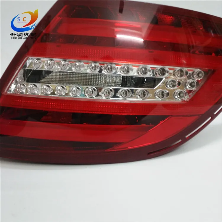 Kowell Автомобиль Стайлинг для Mercedes-Benz W204 C180 C200 C260 C280 C300 светодиодный фонарь задний фонарь Парковочные тормоза поворотов огни