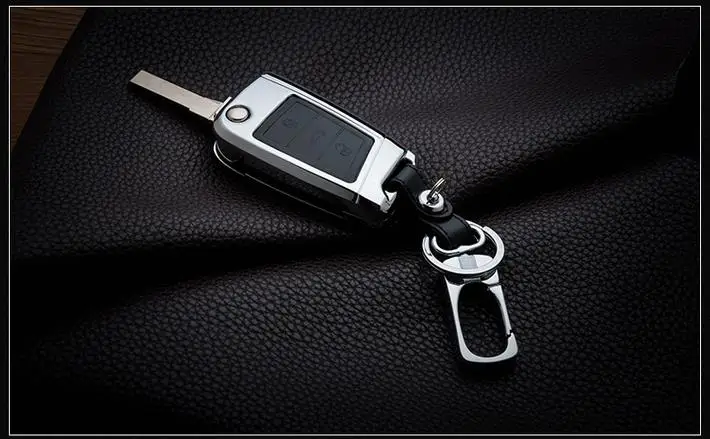 Новинка 2018 кольцо для ключей автомобиля из экокожи Vokswagen Golf 7 Octavia 2 цвета|car key ring|key