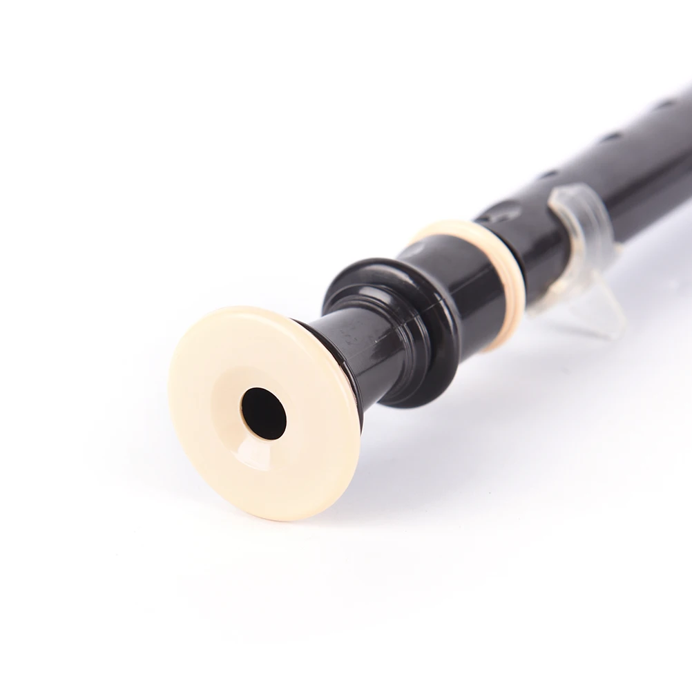 

8 Holes Adjustable Black Clarinet Soprano Recorder Flute Musical Instrument + Cleaning Rod Piccolos Accessory