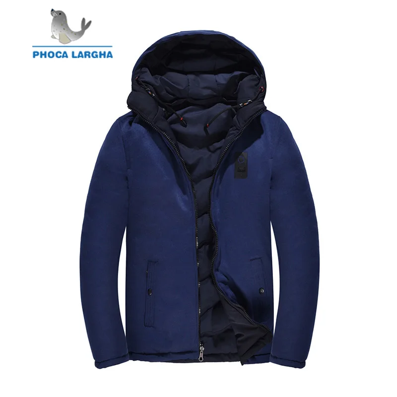 Мужская зимняя куртка теплая длинная парка с капюшоном двусторонняя 3XL 2019 |