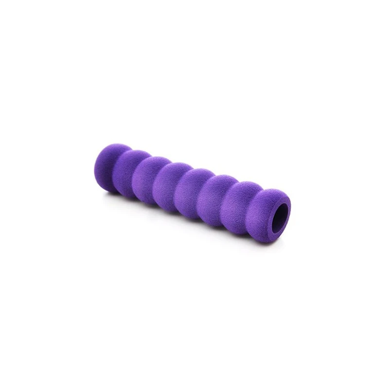 Purple Чехол на дверные ручки набор ручек для детей безопасность принадлежности/номер чехол на дверные ручки Спираль анти-столкновения безопасности пылезащитный чехол - Цвет: Purple