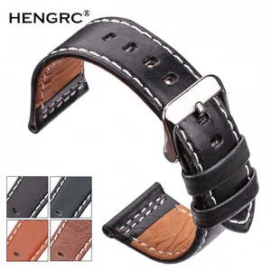 Ремешок для наручных часов из натуральной кожи, 22 мм, 24 мм