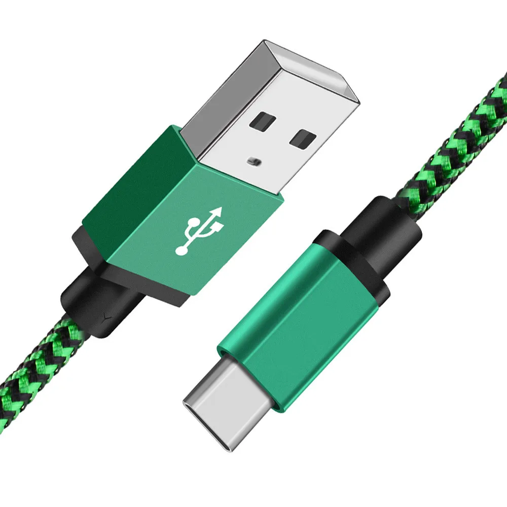 Кабель USB Type-C 1 м 2 3 кабель для быстрой зарядки usb 0 передачи данных типа c зарядное
