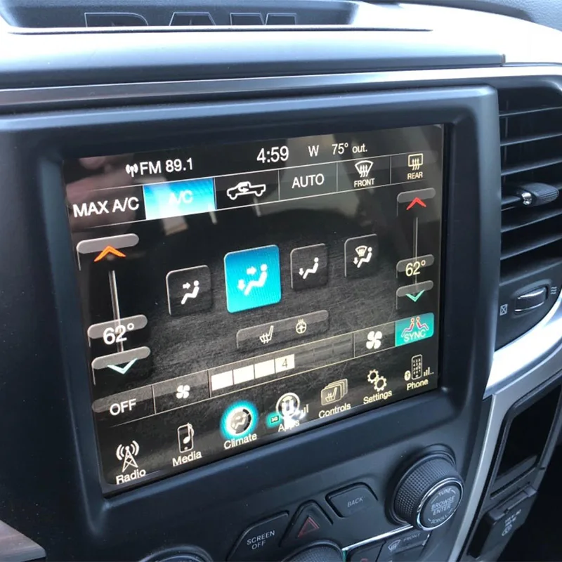 Автомобильный GPS дисплей для Dodge RAM 1500 2500 3500 Uconnect 8 4 дюйма 168*124 мм сенсорный экран с