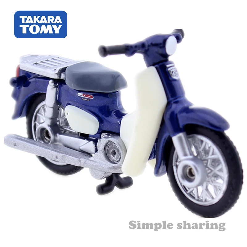 Номер Томики 87 Honda Super Cub Scale 1:33 для мотоцикла Takara Tomy литой под давлением