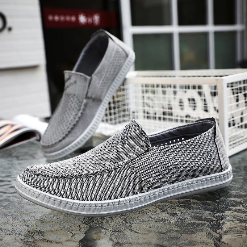 Мужская джинсовая обувь zapatos de verano hombre дышащая мужская одежда erkek ayakkab rahat 1919A |