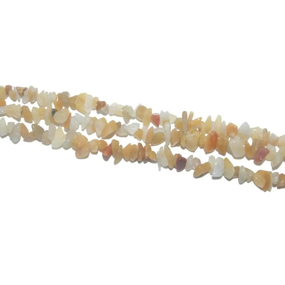 Yellow Aventurine 3-5 мм Натуральный Камень Неправильной Формы чипа свободной формы бисера тигровый глаз аметисты Агаты лазурит для самостоятельного изготовления ювелирных изделий ожерелье - Цвет: Yellow Aventurine