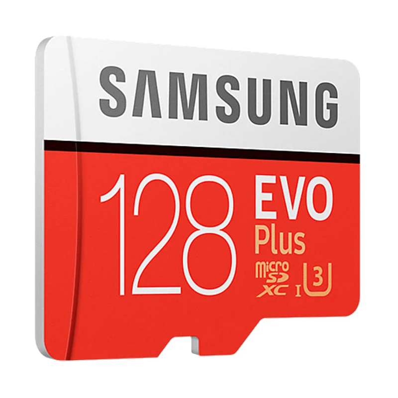 Samsung карта памяти micro sd карты 128 ГБ EVO PLUS max100MB / s Class10 SDXC U3 4K слот для карт TF флеш