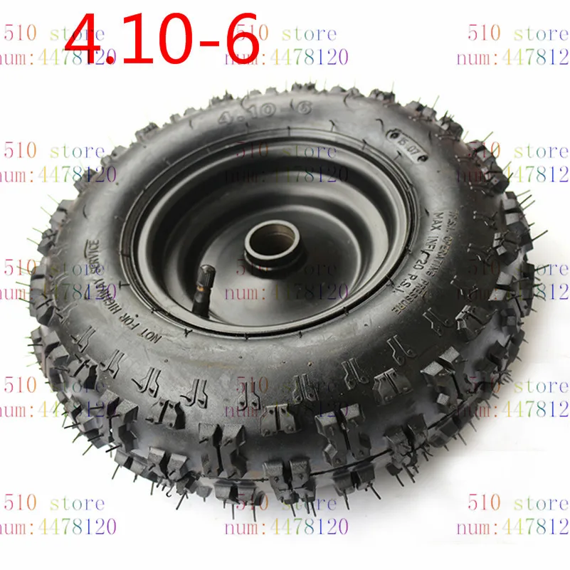 GOOD QUALITY 4.10-6 /3.50-6 tyre ATV Quad Go Kart 47cc 49cc Chunky 4.10-6Tire inner tube Fit All Models | Автомобили и мотоциклы