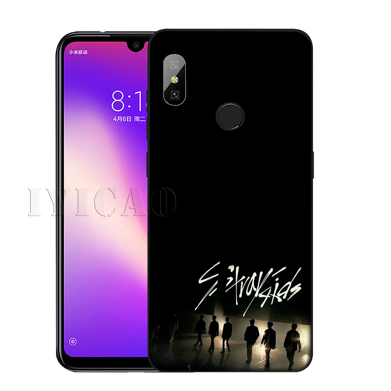 IYICAO Stray Kids kpop Мягкий силиконовый чехол для телефона Xiaomi Redmi K30 K20 8A 7A 6A 5A S2 GO Note 8 8T 7 5 6