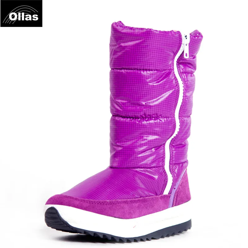 Популярные Российские зимние сапоги модные женские ботинки Высокие на платформе