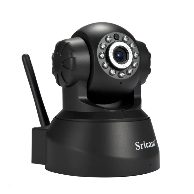 Sp012 sricam ip-камера 720 P hd wi-fi ик радионяня беспроводной панорамирования/наклона