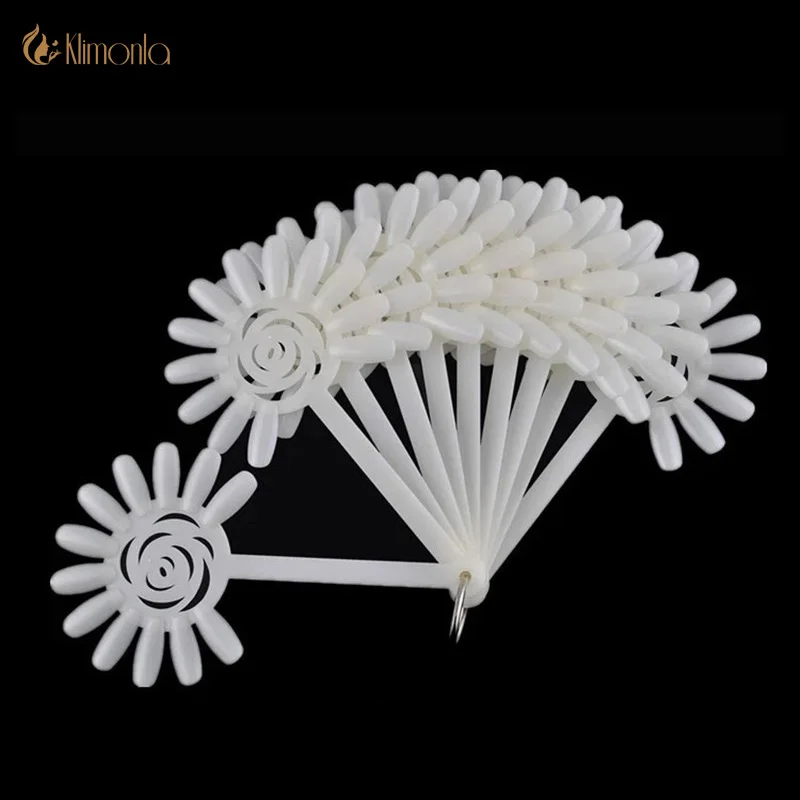 120 шт. искусственный дизайн акриловая полированная доска наклейки в виде веера