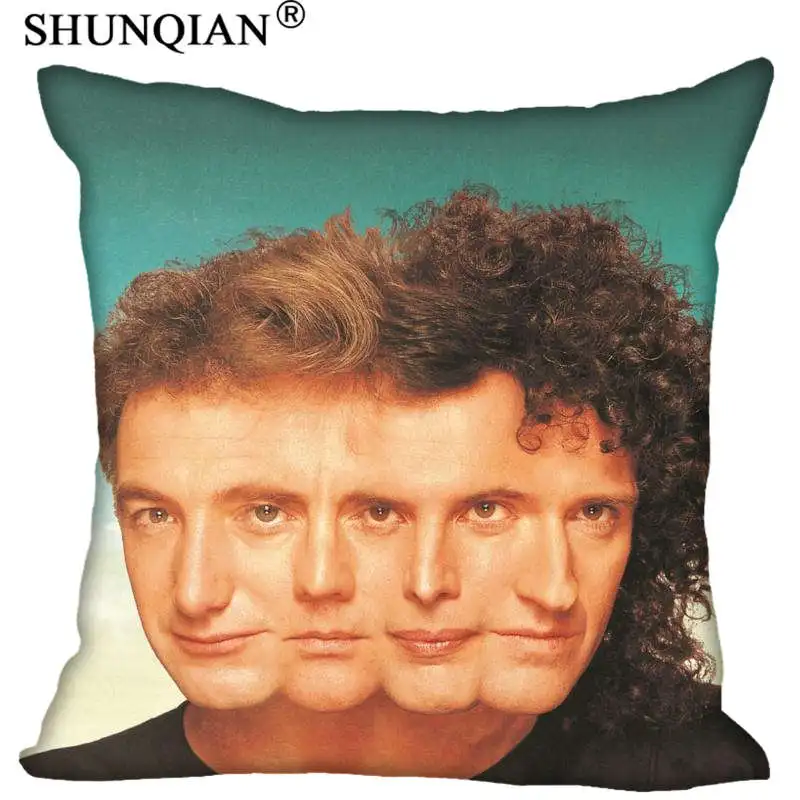 

High Quality Queen Style throw Pillowcase Square Zippered Pillow Cover Custom Gift 40X40cm Drop Shipping