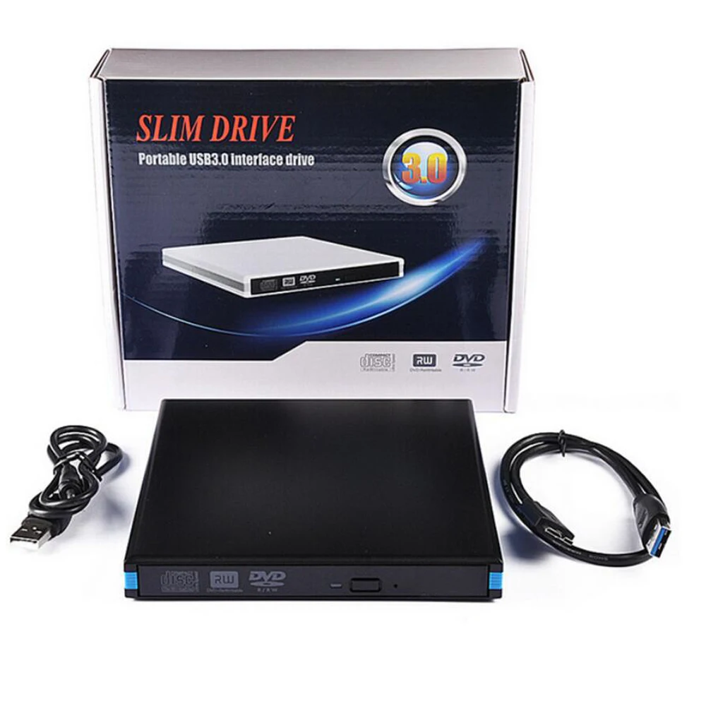 Внешний USB 3.0 DVD накопитель 12 7 мм|Оптические дисководы| |