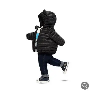 Слоновая кость Для детей от 1 года до 5 лет от двух до семи лет, новая детская одежда для мальчиков и девочек, зимняя куртка с капюшоном пальто+ жилет+ брюки Водонепроницаемый зимние комплект тёплой детской одежды, детская одежда, костюм - Цвет: Слоновая кость