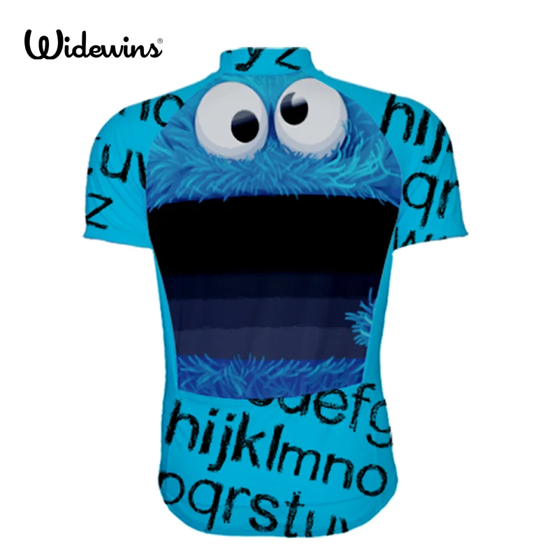 Велосипедная рубашка синяя желтая с коротким рукавом для велоспорта ropa ciclismo maillot