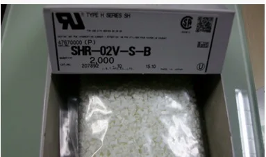 SHR 02V S B CONN HOUSING SH 2POS 1 мм белый прямоугольный корпус s соединительные клеммы JST