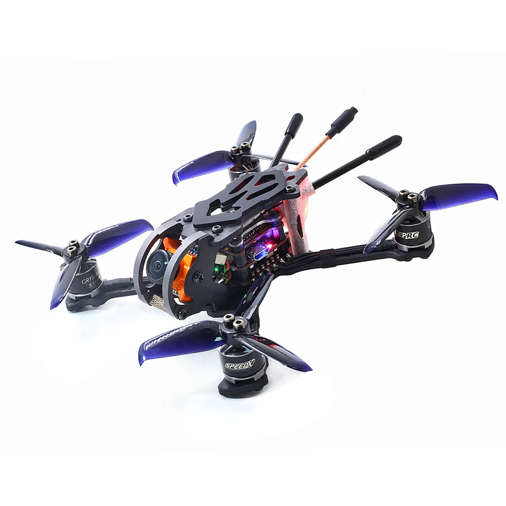 Новый GEP PX2.5 Phoenix 600TVL камера 125 мм FPV RC гоночный Дрон Квадрокоптер w/ Frsky приемник