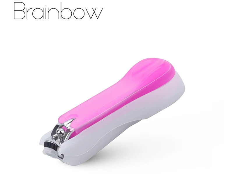 Brainbow 1 шт., машинка для стрижки ногтей против брызг, триммеры, супер острый резак для ногтей, высококачественные кусачки, Съемные Инструменты для маникюра