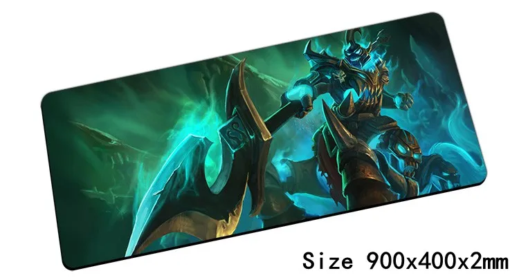Коврик для мыши Hecarim 900x400x2 мм, коврик для мыши lol, нетбук, компьютерный коврик для мыши, игровой коврик для мыши, игровой коврик для клавиатуры и мыши