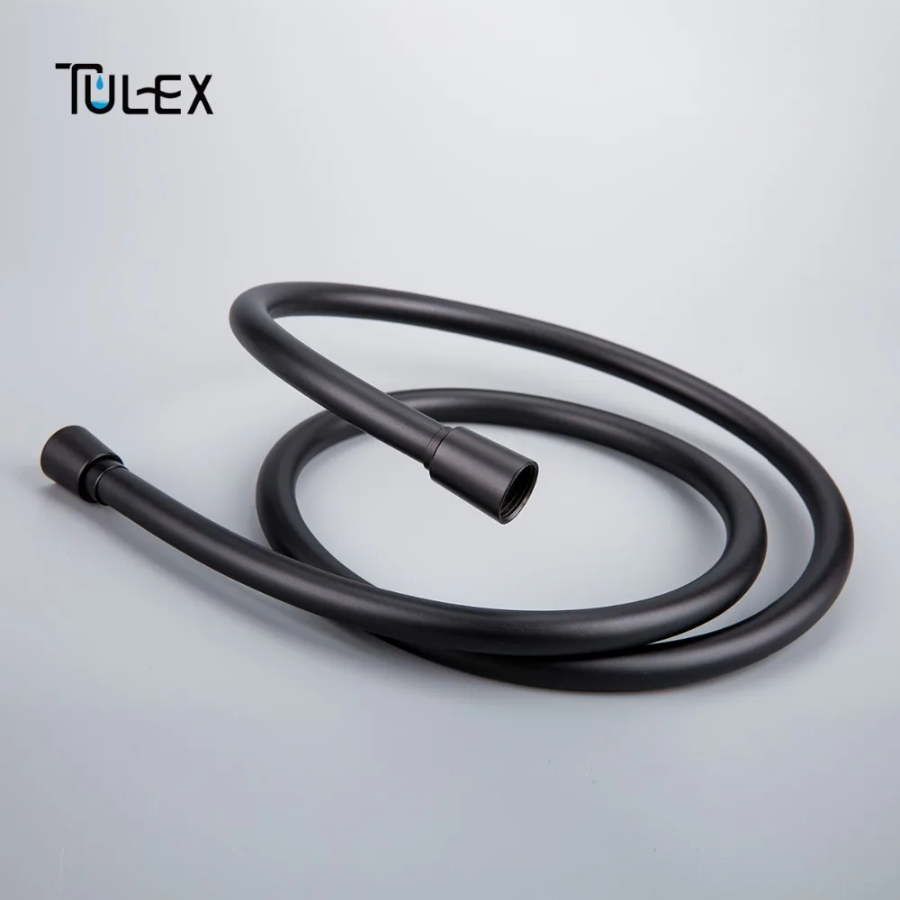 TULEX черная душевая головка ручной ABS пластиковый распылитель для ванной комнаты экономия воды четыре функции для Форсунка для ванной Замена бустера