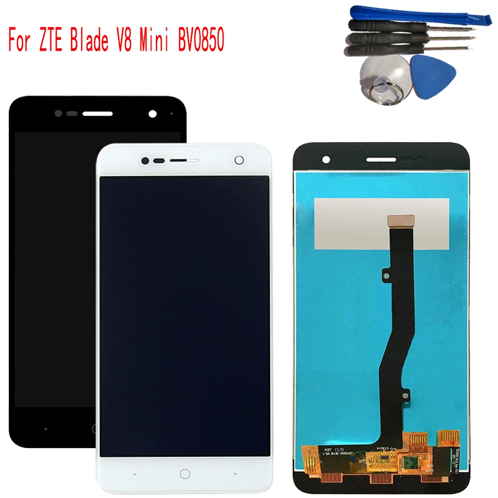 5 0 ''Новый для zte BV0850 Blade V8 Мини ЖК дисплей кодирующий преобразователь