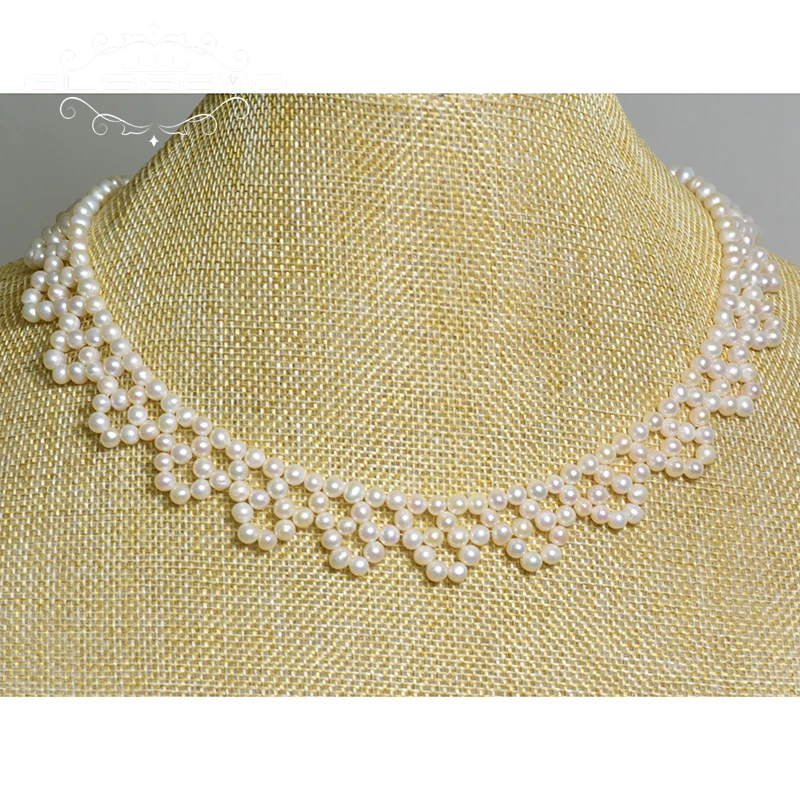 GLSEEVO жемчужное ожерелье чокер для женщин невеста обручальное свадебное