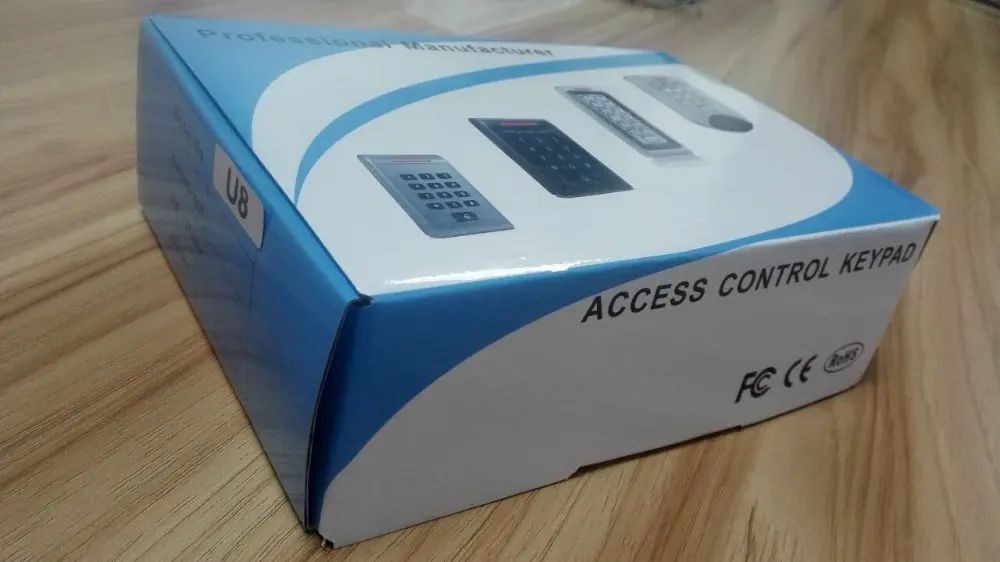 RFGATE контроллер доступа антивандальный корпус подсветка клавиш встроенный EM 125