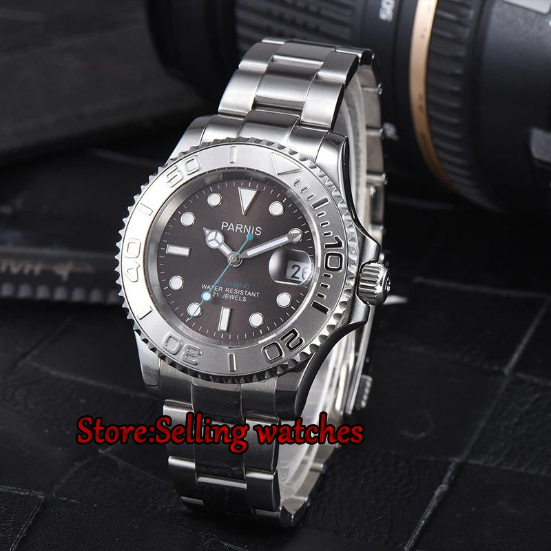 Мужские часы из нержавеющей стали с сапфировым стеклом 41 мм|watch men|watch men watchwatch watch |