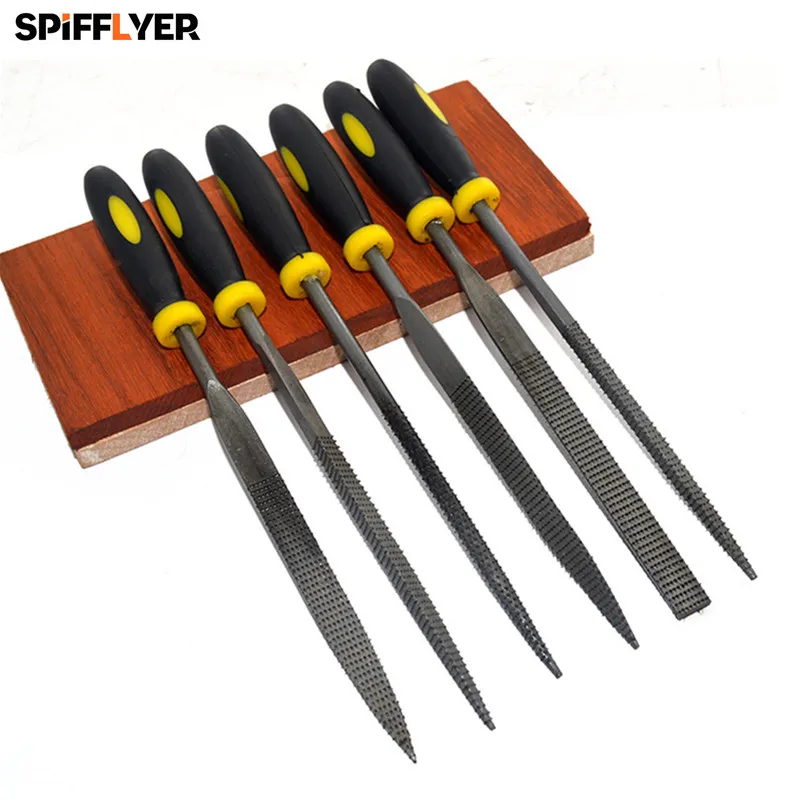 Фото Лидер продаж 6 шт. металл файл Мини Ассорти скрежет Алмазной Иглой файла Repair Tool Лидер продаж 6 шт. металл файл Мини Ассорти скрежет Алмазной Иглой файла Repair Tool