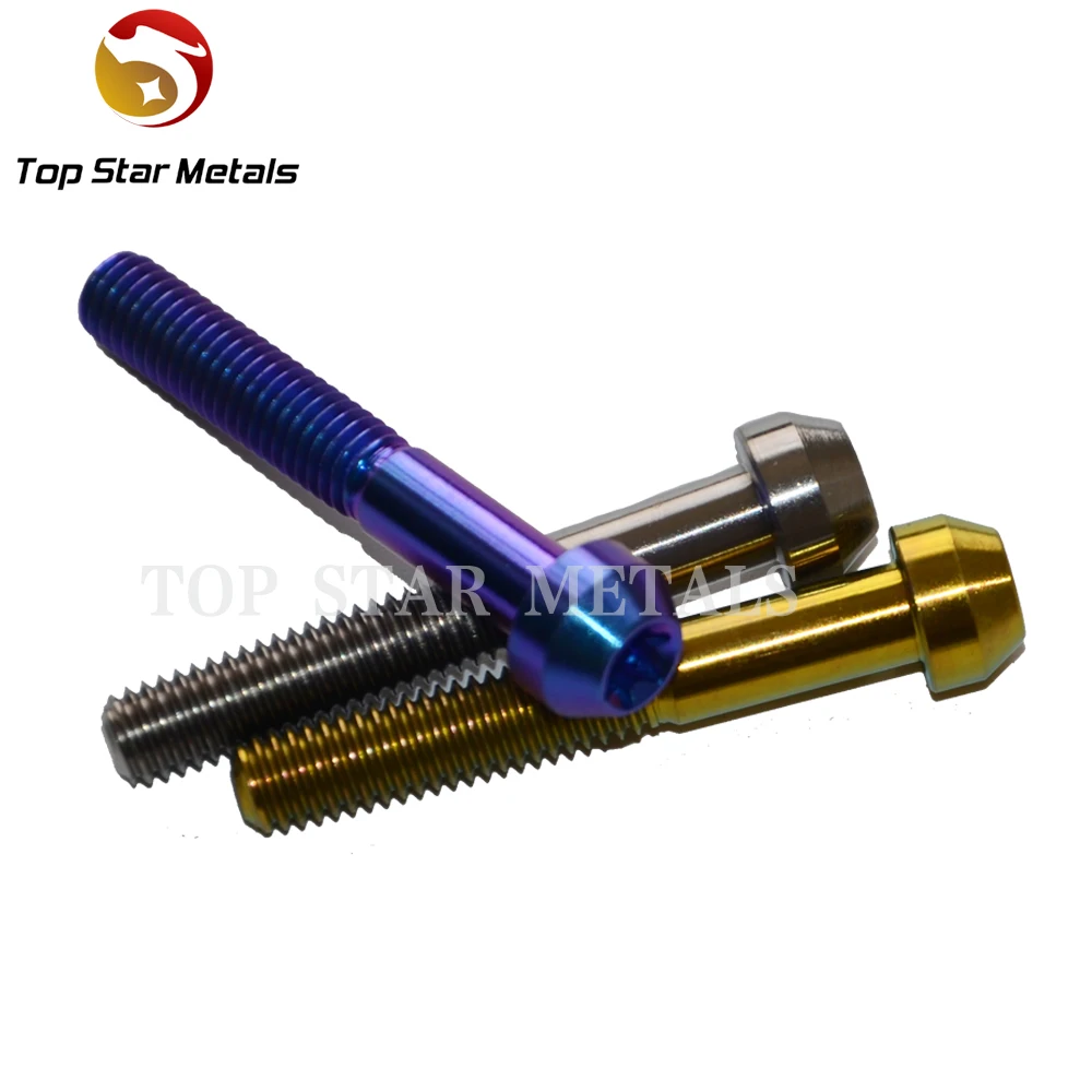 

M6 x 40 Grade5 Titanium Bolts for Racing Motorbike 10 PCS