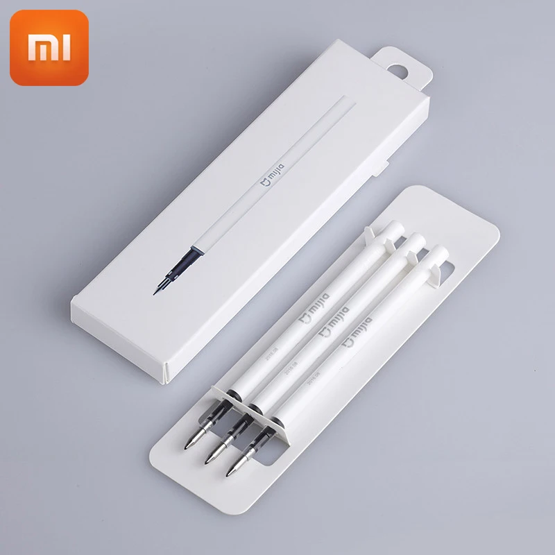Оригинальные японские чернила Xiaomi Mijia 3 шт. 9 5 мм долговечные Сменные стержни Premec