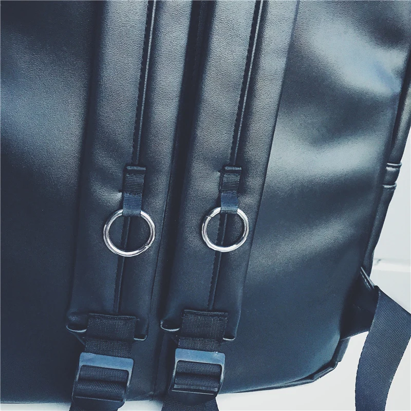 new college women floral embroidery school bags for boys bagpack mochila notebook black leather backpack men rucksacks girls | Багаж и