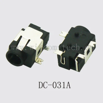 

500Pcs/Lot DC Connector Tablet Female DC Power Jack Pin1.3 *3.5mm SMD PCB mounting DC-031A