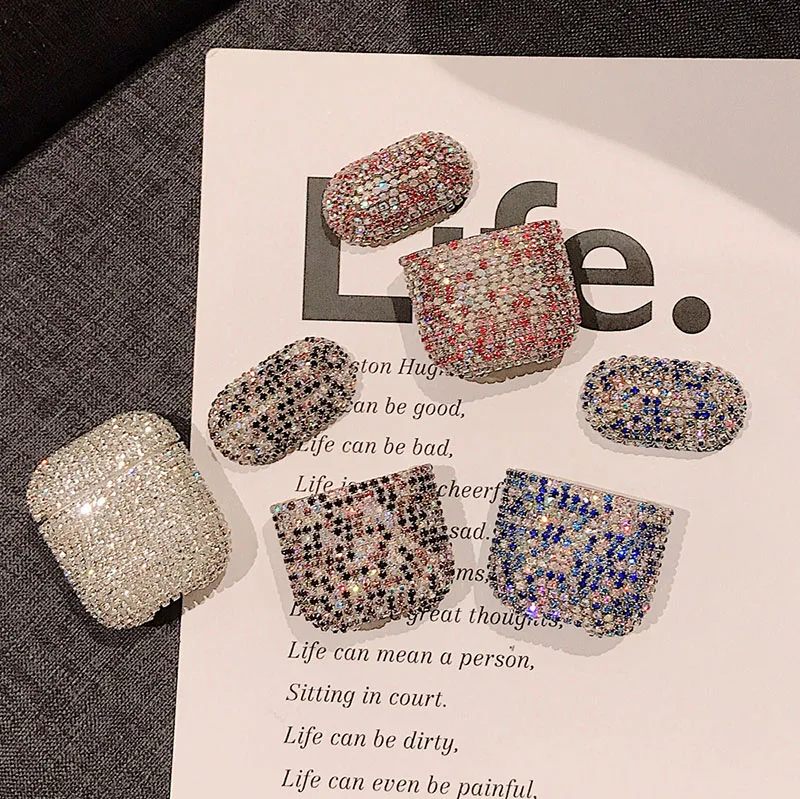 Чехол для наушников s для Apple AirPods 2 1, чехол для AirPod, Жесткий Чехол, Роскошный чехол для наушников Air pods, беспроводная Bluetooth Крышка для наушников
