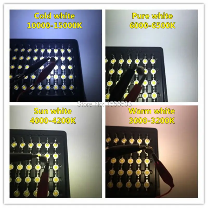 Светодиодные диоды 30 шт. 1 Вт 3 холодный белый натуральный Солнечный теплый