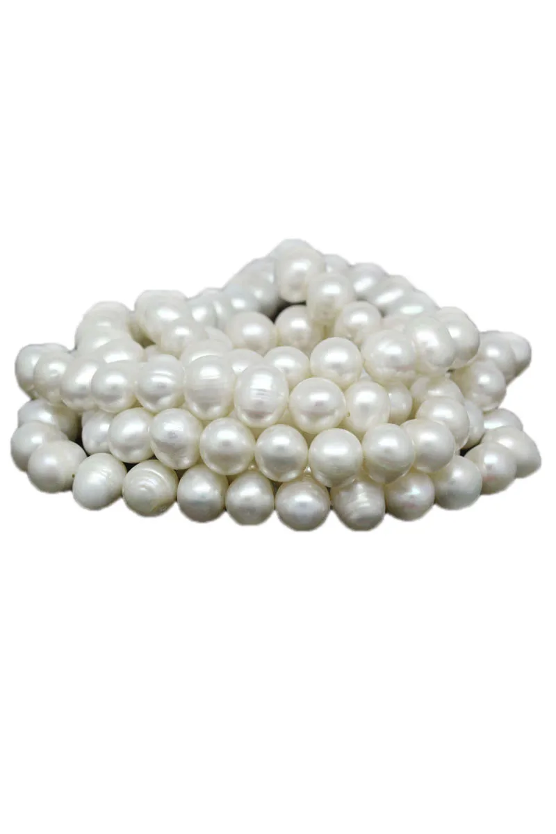 Женский белый искусственный жемчуг 1 нитка 36 5 см|cultured pearls|pearl for jewelry makingpearl making |