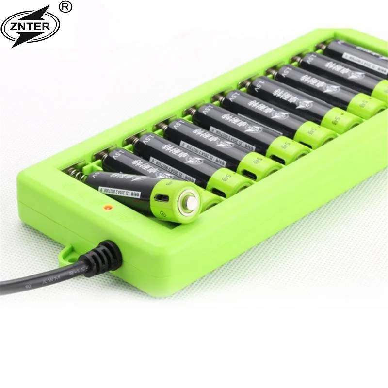 10 шт. ZNTER 1 5 V AA 1250mAh литий-полимерный li-po USB литий-ионный аккумулятор usb кабель |
