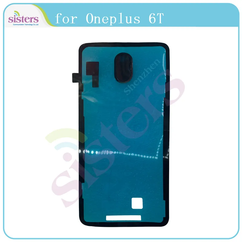 Для OnePlus 6 T Задняя крышка на клейкой основе для OnePlus 6 T наклейка 3M клейкая крышка батареи наклейка лента для OnePlus 6 Top