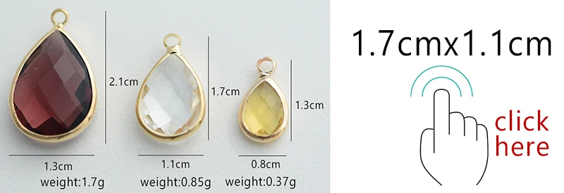 4 шт. YANASI 13*8 мм Кристалл Подвески Капелька кулон для DIY женщин ожерелье серьги изготовление браслетов аксессуары