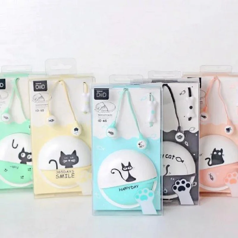 ID65 прекрасный кот наушники симпатичные в уши с микрофоном fone де ouvido для iphone samsung