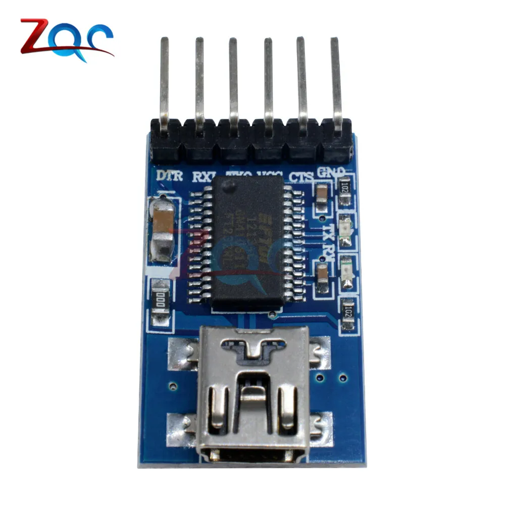 FT232RL FTDI мини USB к TTL Серийный RS232 MAX232 адаптер модуль для Arduino порт загрузки 3 V 5 V|usb