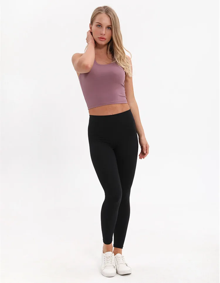 Yoga Vest Women's Sleeveless Running Fitness T Shirts Sexy Crop Top Workout Quick-Dry Yoga Tank Tops Elastic Tight Gym Vest