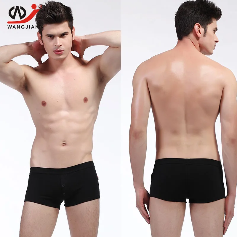 3 шт./лот сексуальное эротическое нижнее белье из хлопка для мужчин Cueca боксеры